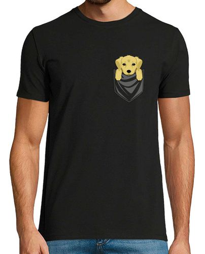 Camiseta Perro Golden Retriever Bolsillo - latostadora.com - Modalova