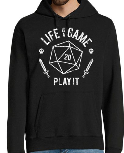 Sudadera Con Capucha Para Hombre Life is a game laTostadora - latostadora.com - Modalova