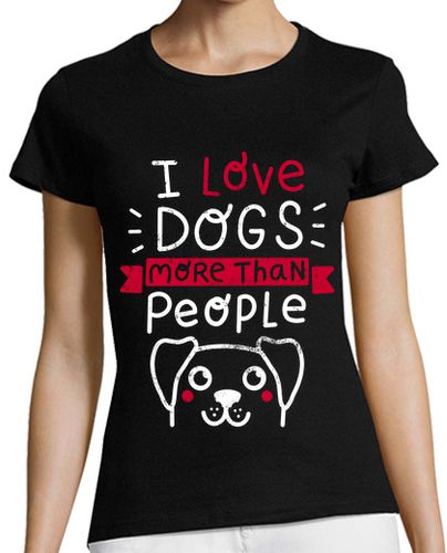 Camiseta mujer Dog Lover - latostadora.com - Modalova