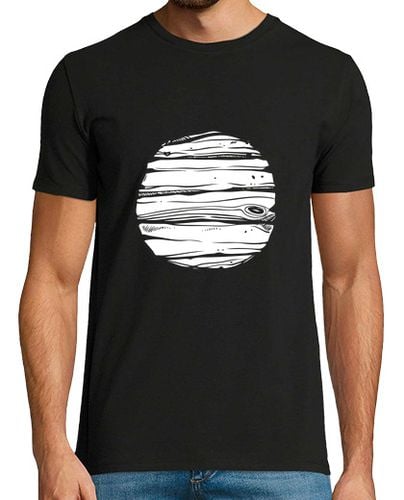 Camiseta Hombre Manga Corta madera negra redonda laTostadora - latostadora.com - Modalova