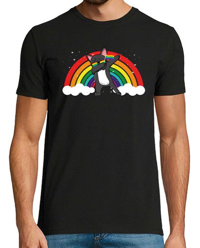 Camiseta Gay LTGB Pride Pug Dabbing - latostadora.com - Modalova
