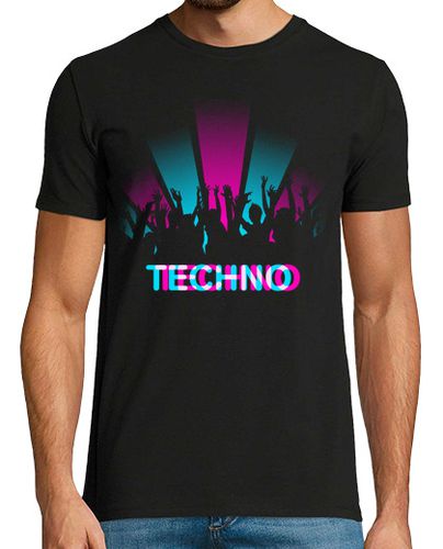 Camiseta Hombre Manga Corta Noche de fiesta Techno laTostadora - latostadora.com - Modalova