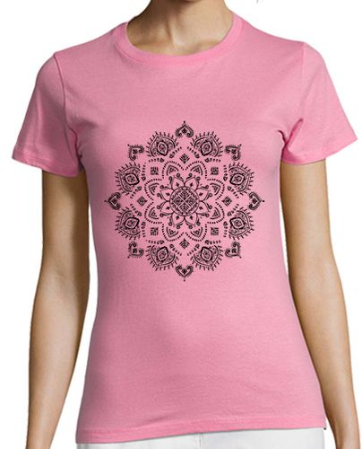 Camiseta Mujer Manga Corta Mandala - Yoga laTostadora - latostadora.com - Modalova