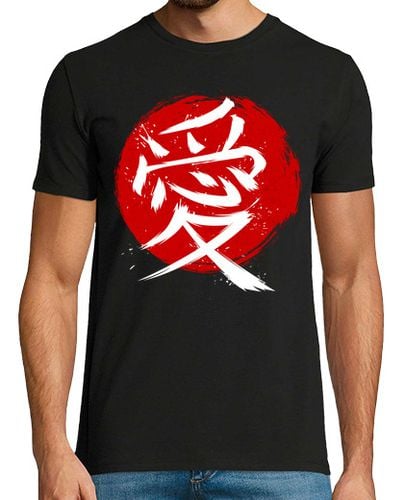 Camiseta Hombre Manga Corta Kanji amor sol naciente laTostadora - latostadora.com - Modalova