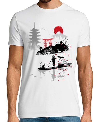 Camiseta Pescador asiatico - latostadora.com - Modalova