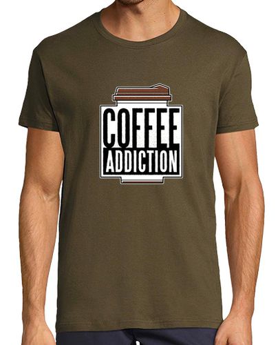 Camiseta Hombre Manga Corta Camiseta Adicción al café laTostadora - latostadora.com - Modalova