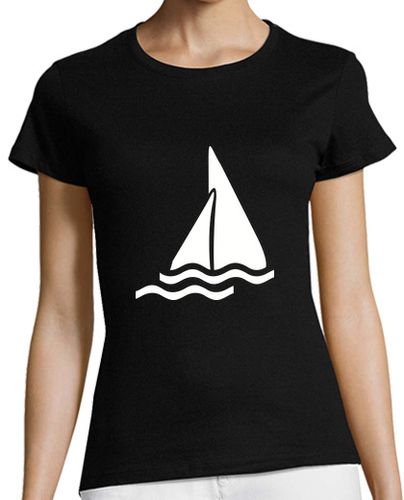 Camiseta mujer barco de vela - latostadora.com - Modalova