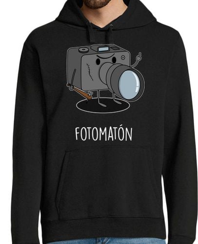 Sudadera Con Capucha Para Hombre Fotomatón Black laTostadora - latostadora.com - Modalova