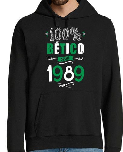 Sudadera Con Capucha Para Hombre 100% Bético Desde 1989 laTostadora - latostadora.com - Modalova