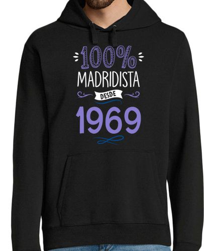 Sudadera Con Capucha Para Hombre 100% Madridista Desde 1969 laTostadora - latostadora.com - Modalova