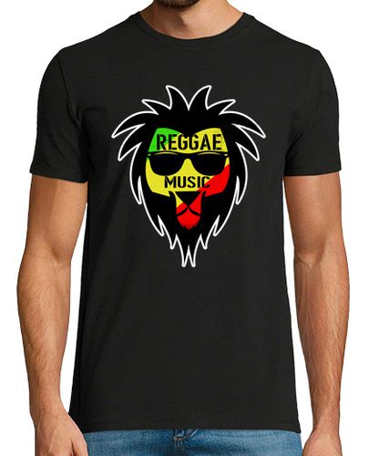 Camiseta Reggae Music Lion Rasta Jamaica - latostadora.com - Modalova