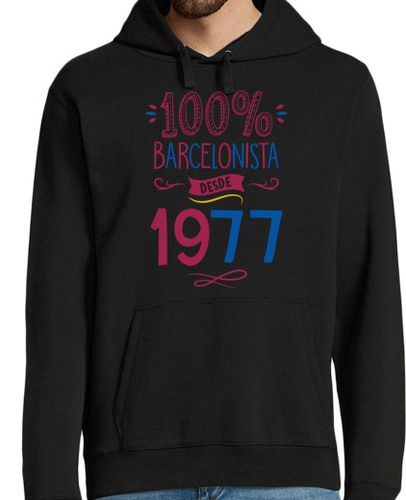 Sudadera Con Capucha Para Hombre 100% Barcelonista Desde 1977 laTostadora - latostadora.com - Modalova