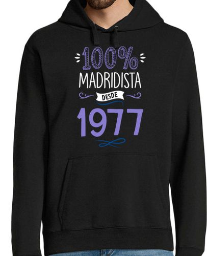 Sudadera Con Capucha Para Hombre 100% Madridista Desde 1977 laTostadora - latostadora.com - Modalova