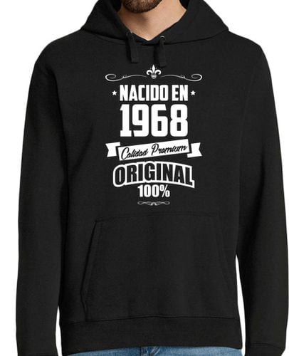 Sudadera Con Capucha Para Hombre Nacido en 1968, Calidad Premium laTostadora - latostadora.com - Modalova