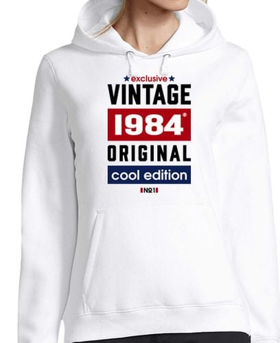 Sudadera Con Capucha Para Mujer VINTAGE 1984 laTostadora - latostadora.com - Modalova