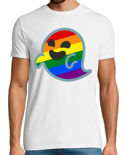 Camiseta Dale la espalda al fascismo fantasmita arcoíris - latostadora.com - Modalova
