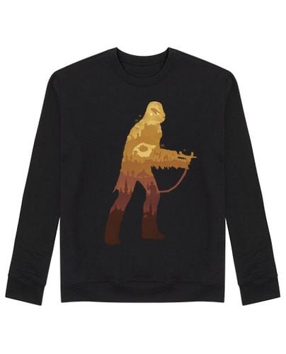 Sudadera Sin Capucha Unisex la sombra de la chewbacca laTostadora - latostadora.com - Modalova