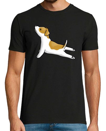 Camiseta Jack Russell Terrier Yoga - latostadora.com - Modalova