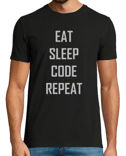 Camiseta comer repetir el código del sueño - latostadora.com - Modalova