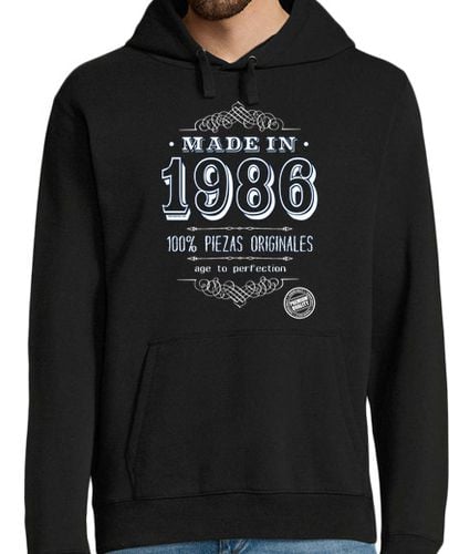 Sudadera Con Capucha Para Hombre Made in 1986 laTostadora - latostadora.com - Modalova