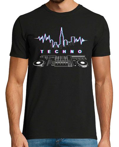 Camiseta Dj Techno New York Camiseta laTostadora - latostadora.com - Modalova