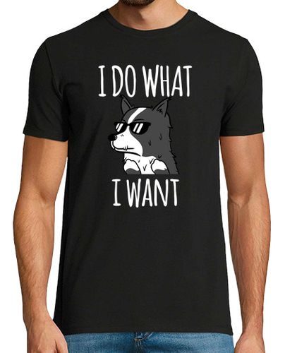 Camiseta Perro Border Collie I Do What I Want - latostadora.com - Modalova