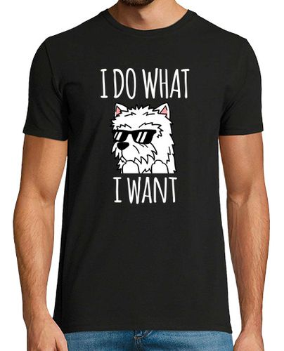 Camiseta Hombre Manga Corta Westie I Do What I Want laTostadora - latostadora.com - Modalova