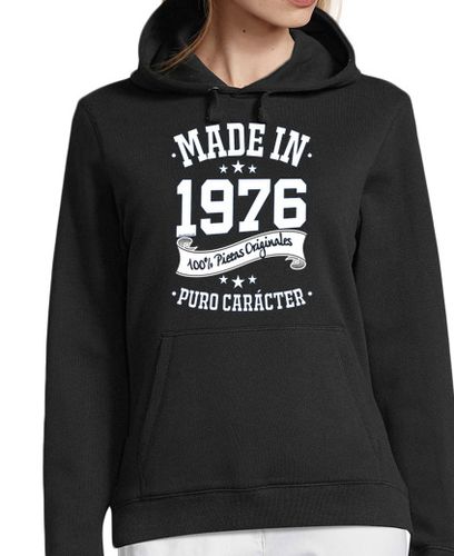 Sudadera Con Capucha Para Mujer Made in 1976 laTostadora - latostadora.com - Modalova