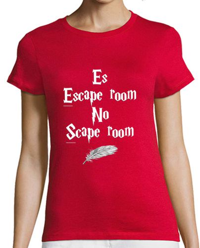 Camiseta mujer Es escape room, no scape room - latostadora.com - Modalova