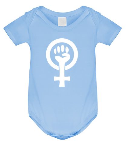 Body bebé Símbolo feminista (blanco) - latostadora.com - Modalova