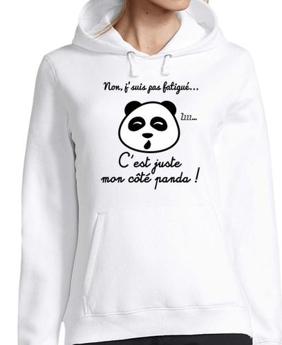 Sudadera Con Capucha Para Mujer no por la mañana solo panda laTostadora - latostadora.com - Modalova