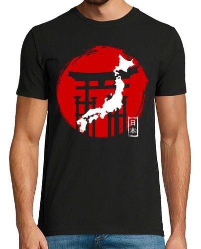 Camiseta Hombre Manga Corta Torii japon laTostadora - latostadora.com - Modalova