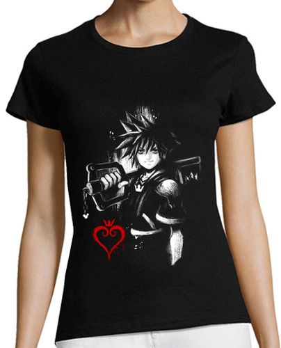 Camiseta mujer Kingdom Hearts - Sora ink - gamer - latostadora.com - Modalova