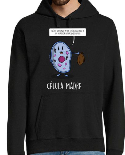 Sudadera Con Capucha Para Hombre Célula Madre Black laTostadora - latostadora.com - Modalova