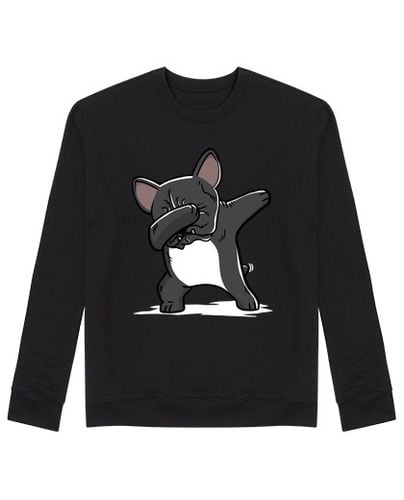 Sudadera Sin Capucha Unisex Perro Bulldog Francés DAB! laTostadora - latostadora.com - Modalova