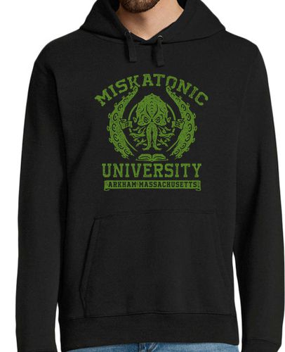 Sudadera Con Capucha Para Hombre universidad miskatonic de cthulhu laTostadora - latostadora.com - Modalova