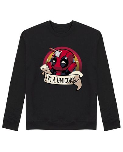 Sudadera Sin Capucha Unisex Soy un unicornio! laTostadora - latostadora.com - Modalova