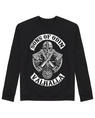 Sudadera Sin Capucha Unisex Sons Of Odin - Valhalla (Vikings) laTostadora - latostadora.com - Modalova