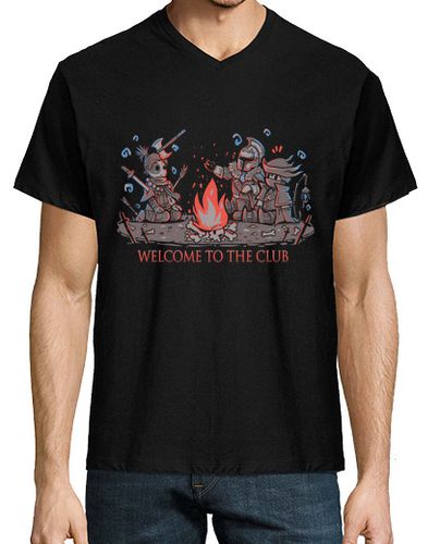 Camiseta bienvenido al club - mens v neck - latostadora.com - Modalova