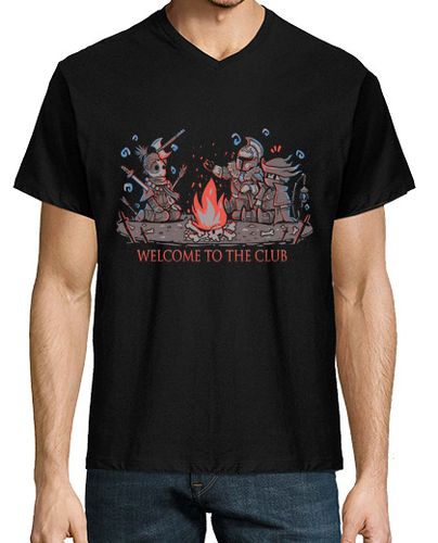 Camiseta bienvenido al club - mens v neck laTostadora - latostadora.com - Modalova