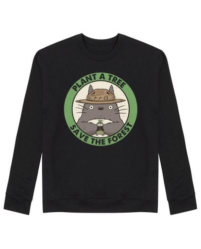 Sudadera Sin Capucha Unisex Save the Forest laTostadora - latostadora.com - Modalova