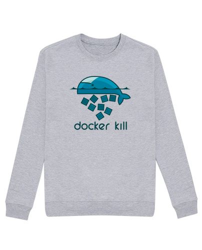 Sudadera Sin Capucha Unisex Docker kill laTostadora - latostadora.com - Modalova