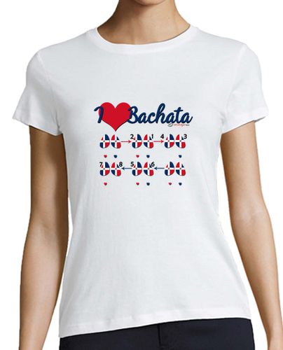 Camiseta mujer I love Bachata - latostadora.com - Modalova