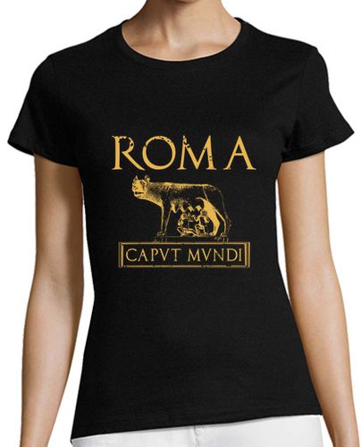 Camiseta mujer roma caput mundi - latostadora.com - Modalova