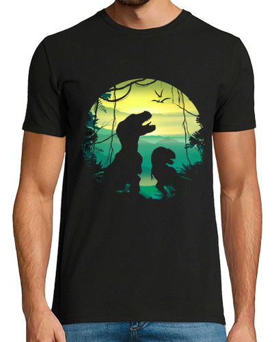 Camiseta Hombre Manga Corta tirano saurio Rex laTostadora - latostadora.com - Modalova