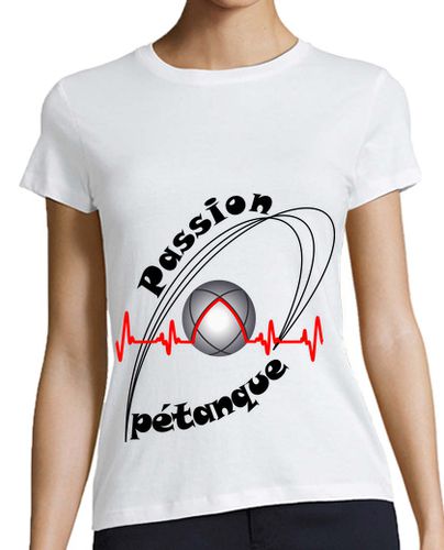 Camiseta mujer camiseta pasion petanca mujer fc electrocardiograma - latostadora.com - Modalova