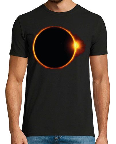 Camiseta Hombre Manga Corta Eclipse / Ojo de Fenix laTostadora - latostadora.com - Modalova