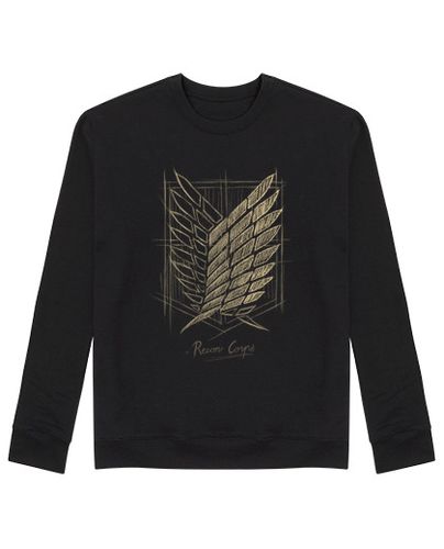 Sudadera Sin Capucha Unisex Recoon corps sketch laTostadora - latostadora.com - Modalova