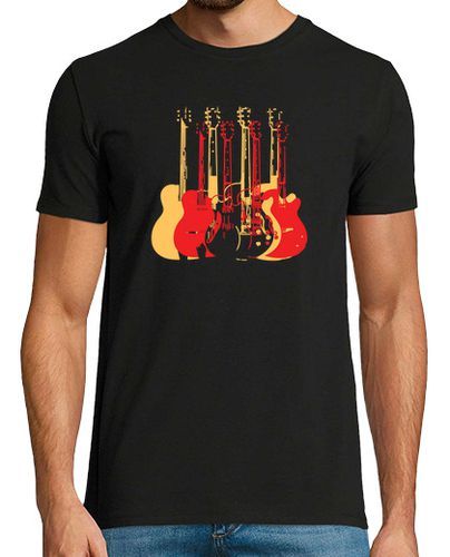 Camiseta guitarras modernas y coloridas - latostadora.com - Modalova