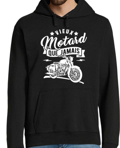 Sudadera Con Capucha Para Hombre viejo motociclista que nunca laTostadora - latostadora.com - Modalova